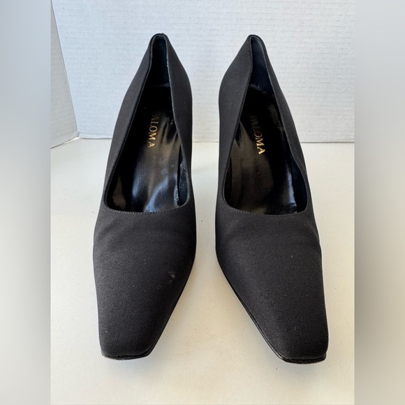 Paloma Fabric Classic Pointed Pumps Heels Women’s Size 9.5 B - Picture 2 of 8
